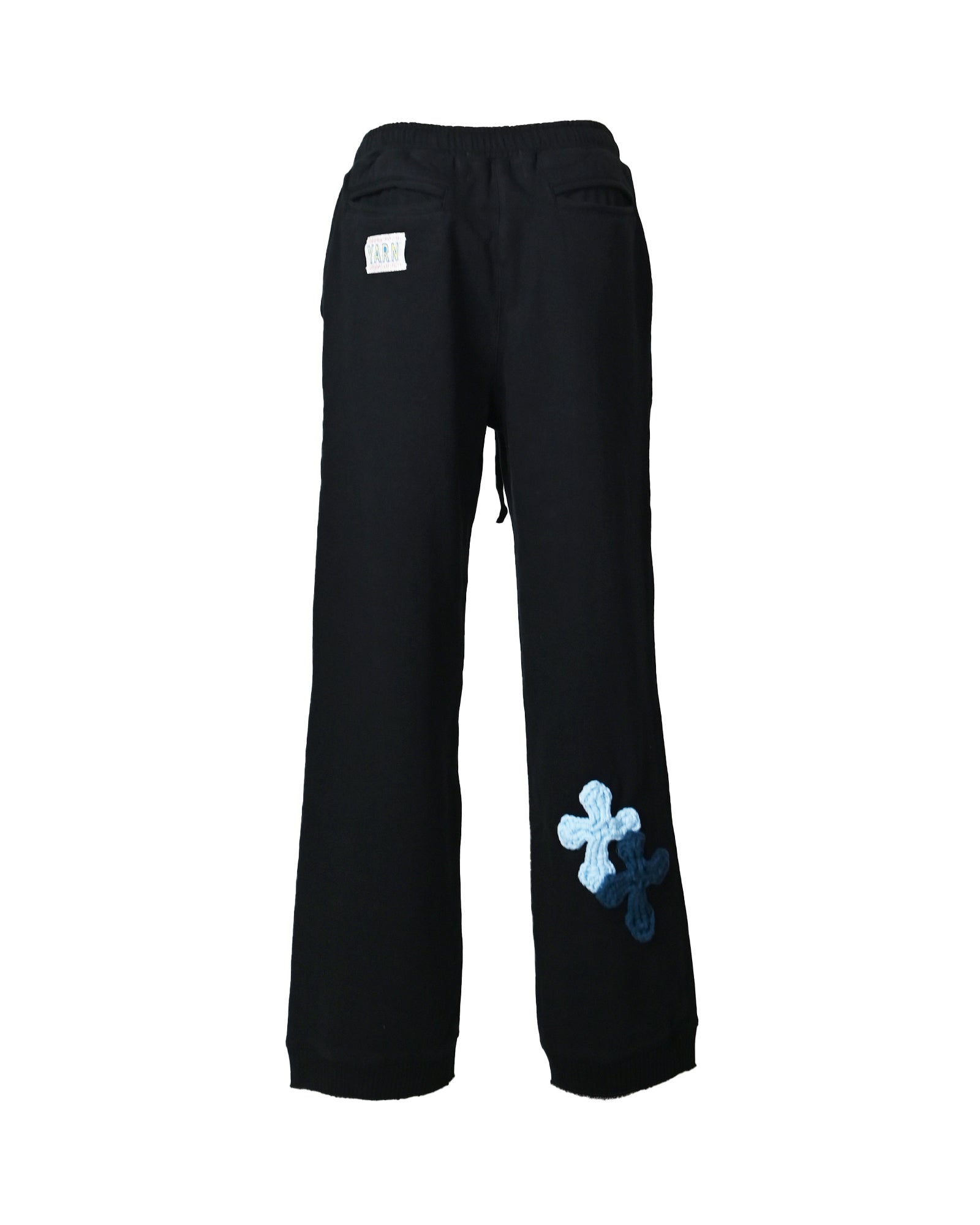 Perfectribs・パーフェクトリブズ - スウェットパンツ STRAIGHT WIDE PANTS-4 / BLACK