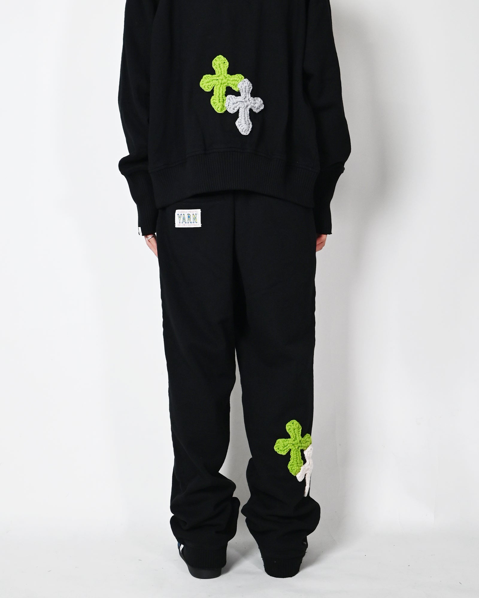 Perfectribs・パーフェクトリブズ - スウェットパンツ STRAIGHT WIDE PANTS-6 / BLACK