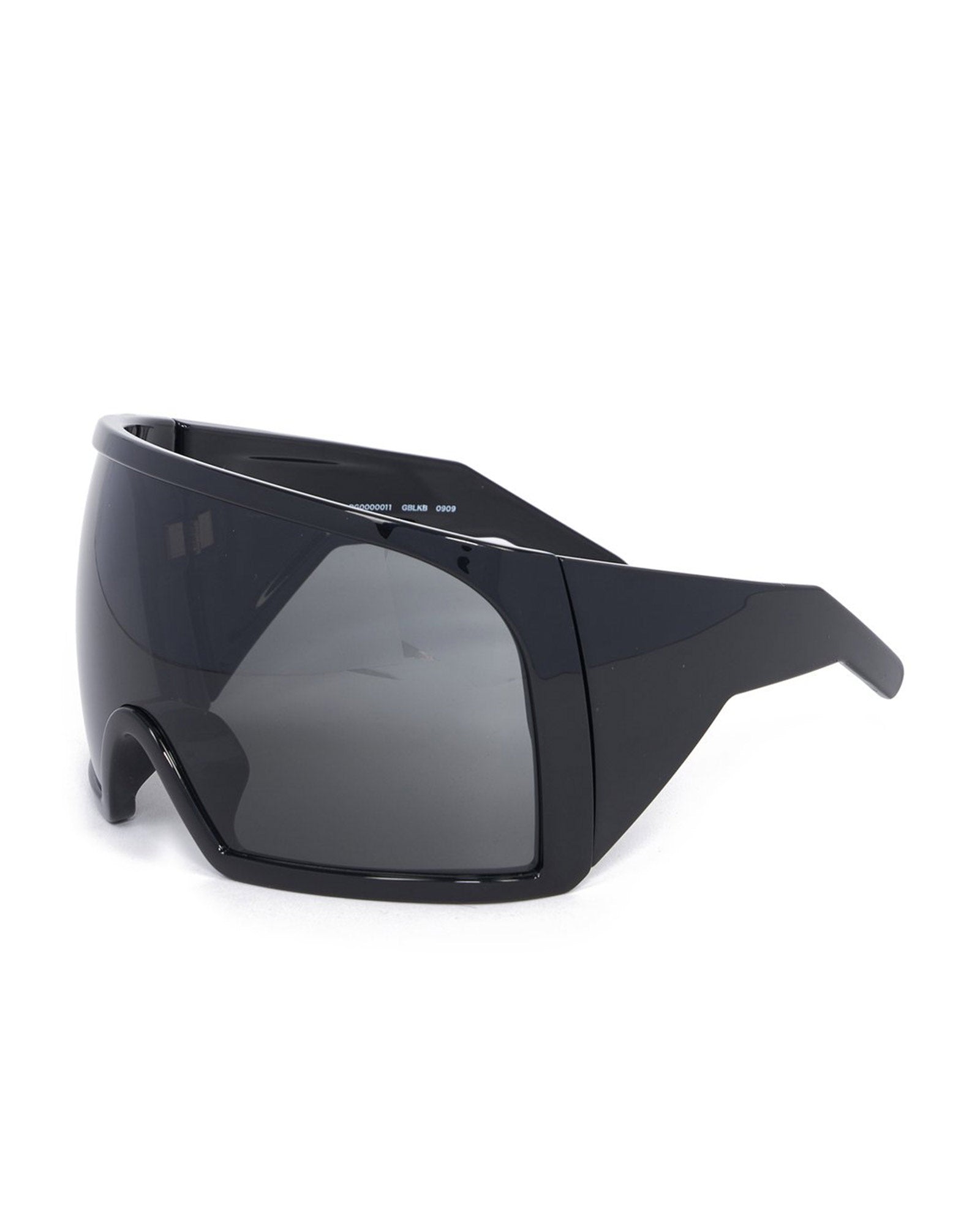 RICK OWENS・リック オウエンス - サングラス SUNGLASSES KRIESTER SHINY / BLACK