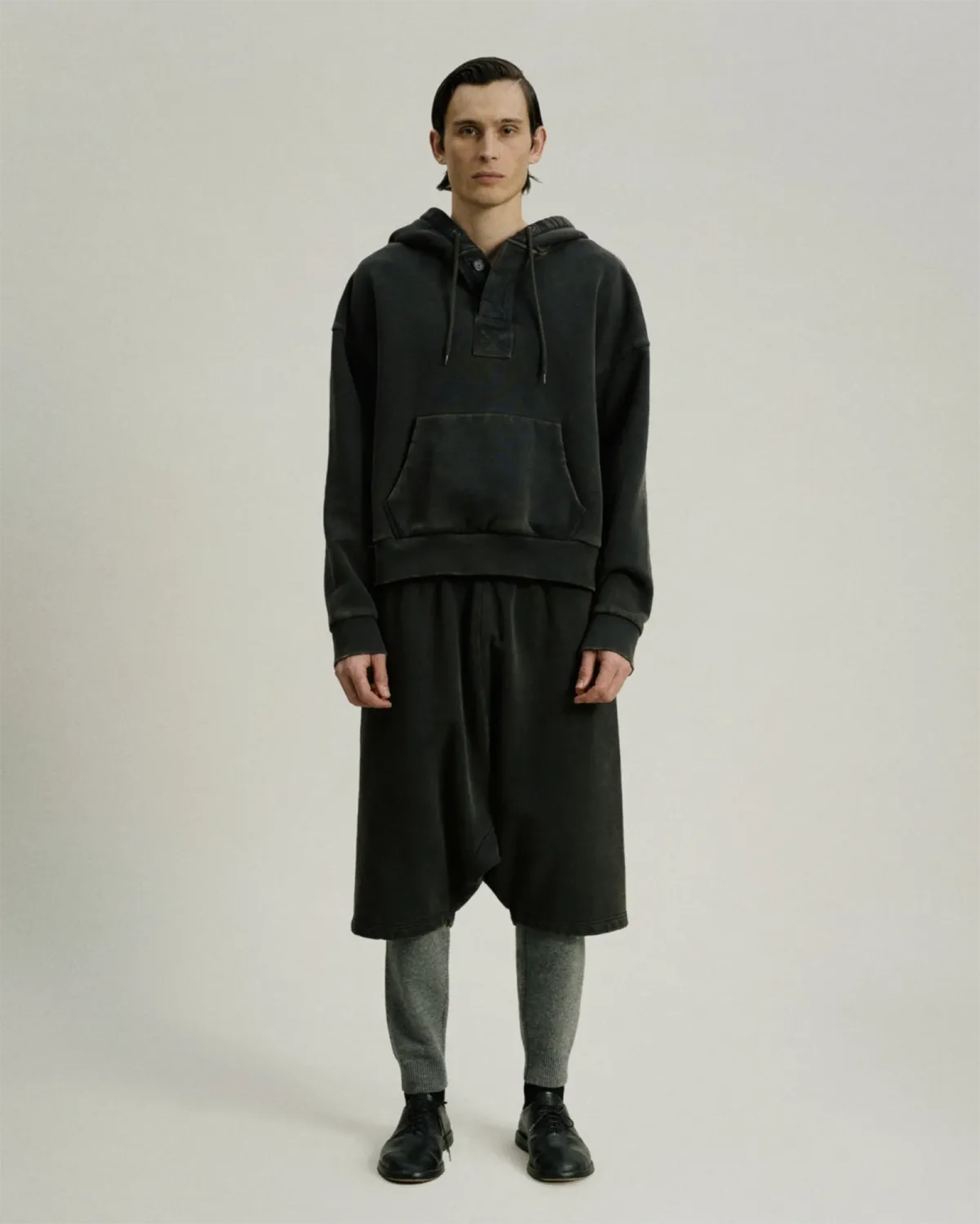 Entire studios・エンタイアスタジオ - パーカー・フーディ SURGE HOOD / WASHED BLACK