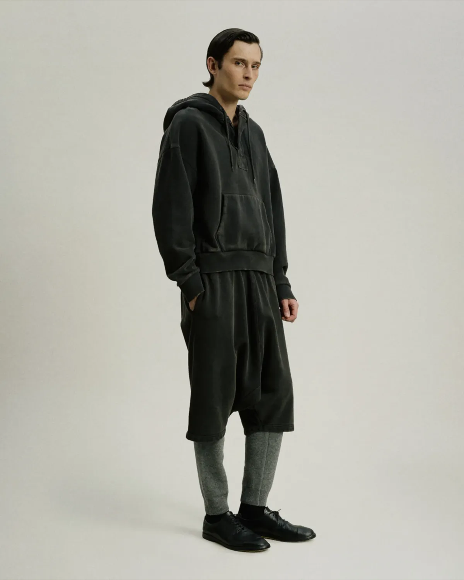 Entire studios・エンタイアスタジオ - パーカー・フーディ SURGE HOOD / WASHED BLACK