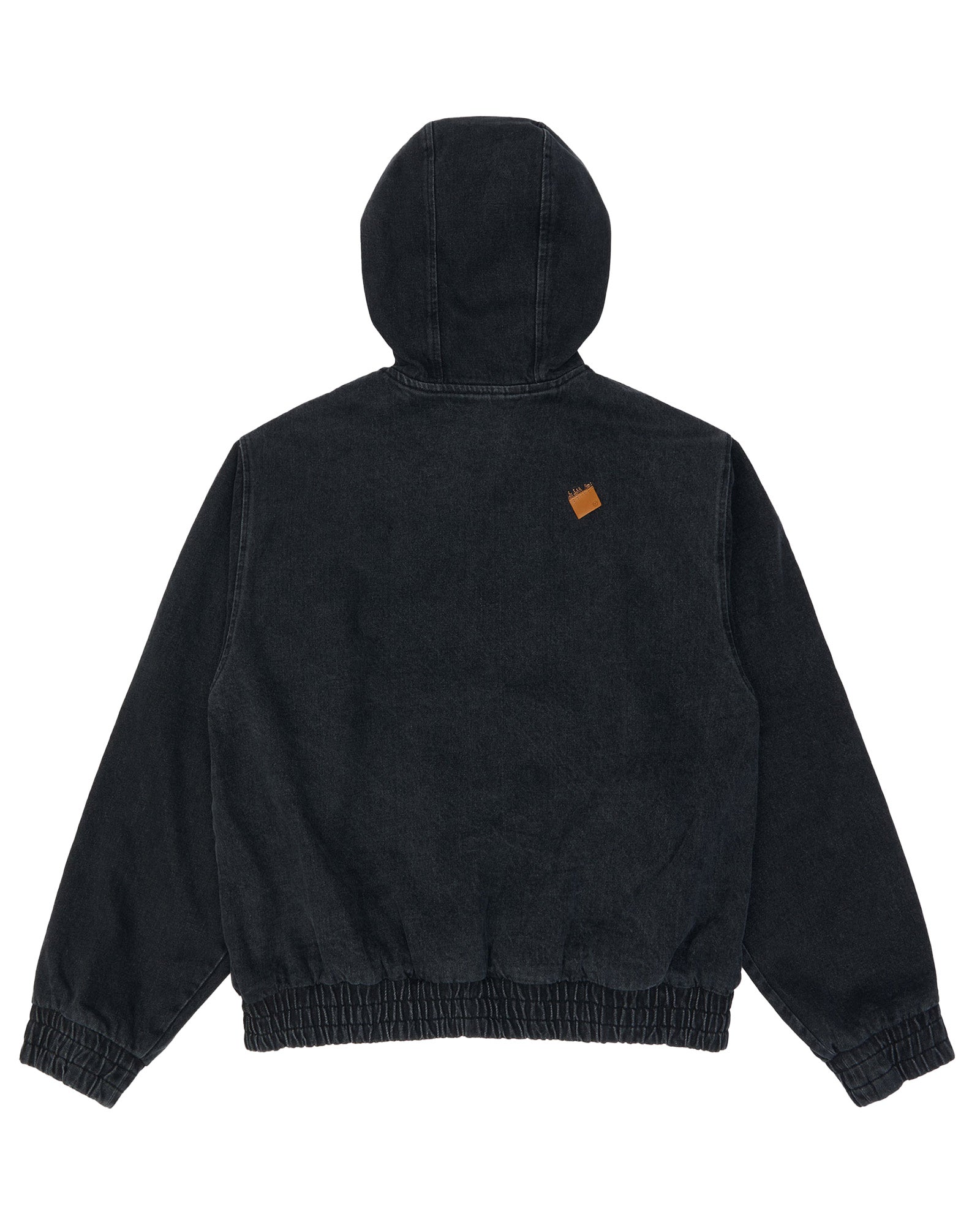 Ader Error・アーダーエラー - デニムジャケット SV TAG HOODED WORK JACKET / BLACK