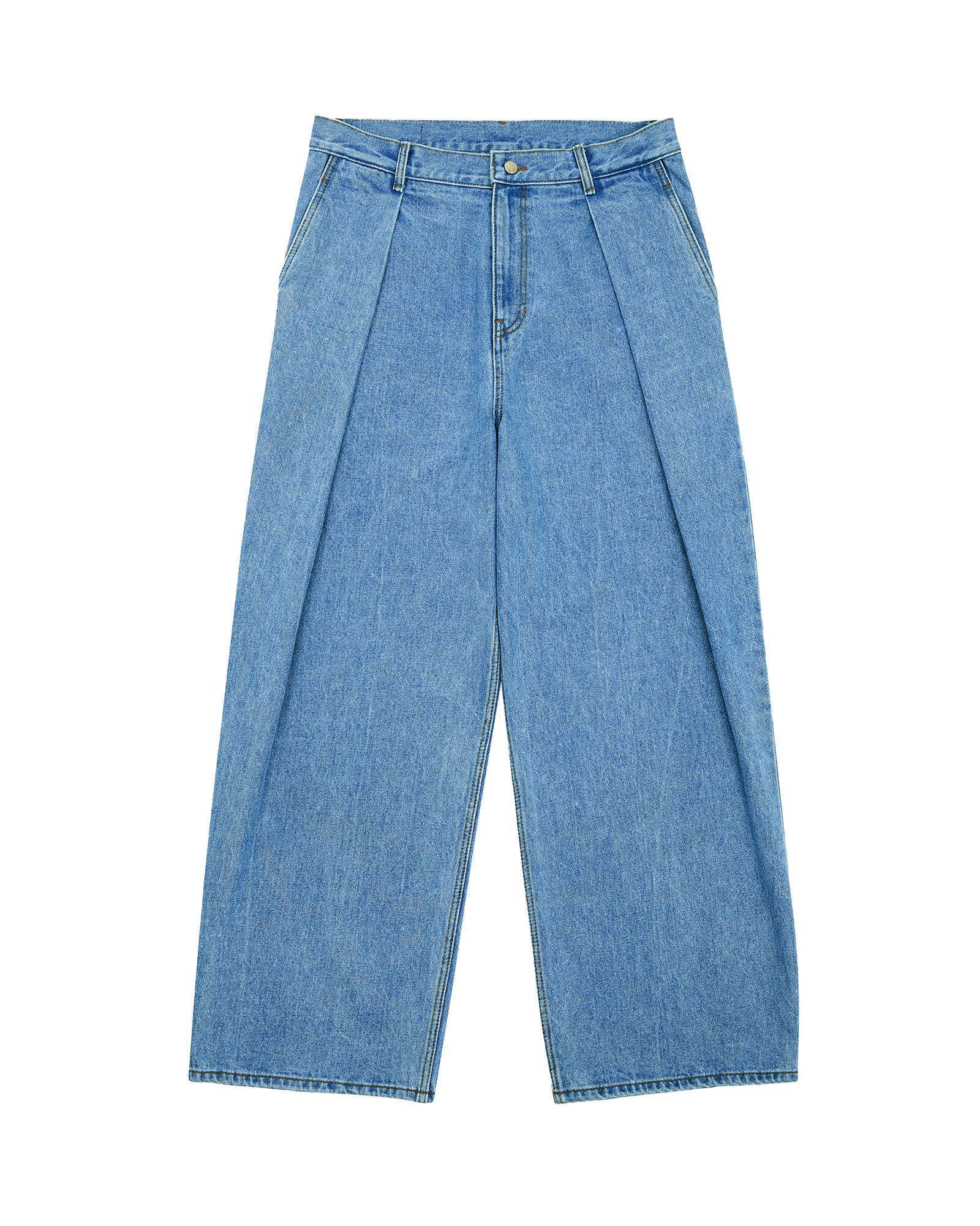 Ader Error・アーダーエラー - デニムパンツ SV TAG JEANS / SKY BLUE