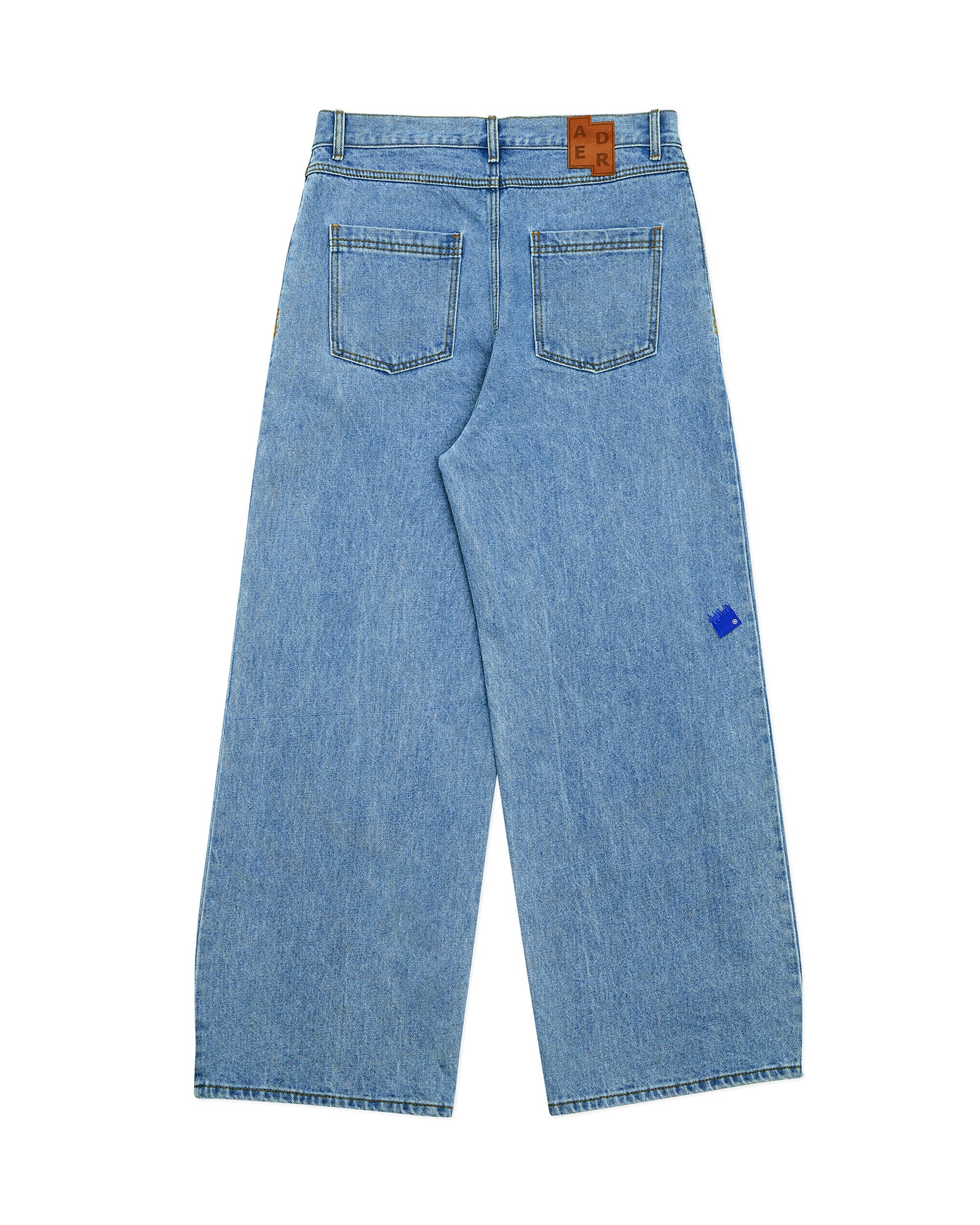 Ader Error・アーダーエラー - デニムパンツ SV TAG JEANS / SKY BLUE