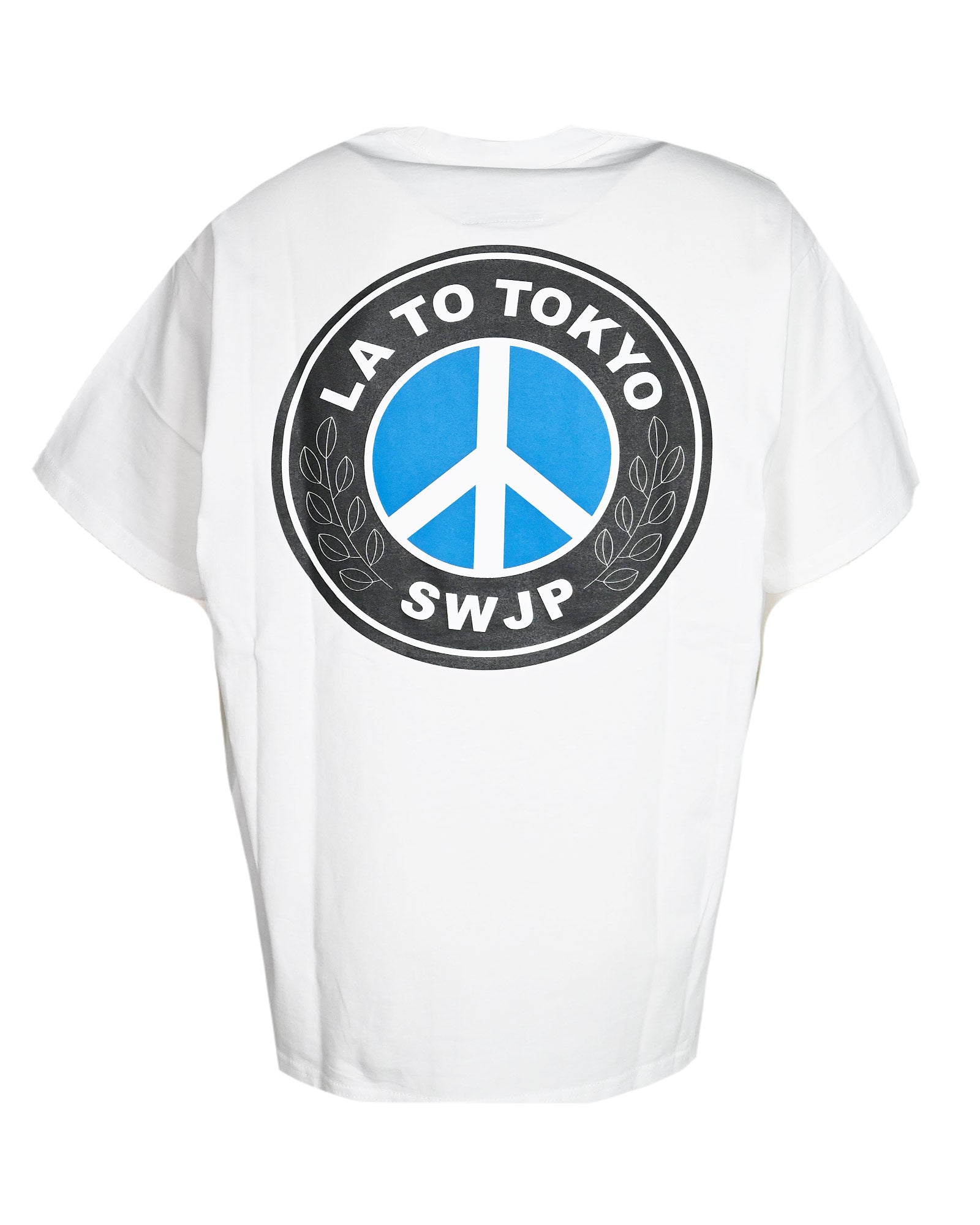 SWJP・S&W JP -  BEE EM W PEACE T-SHIRT 2 / WHITE