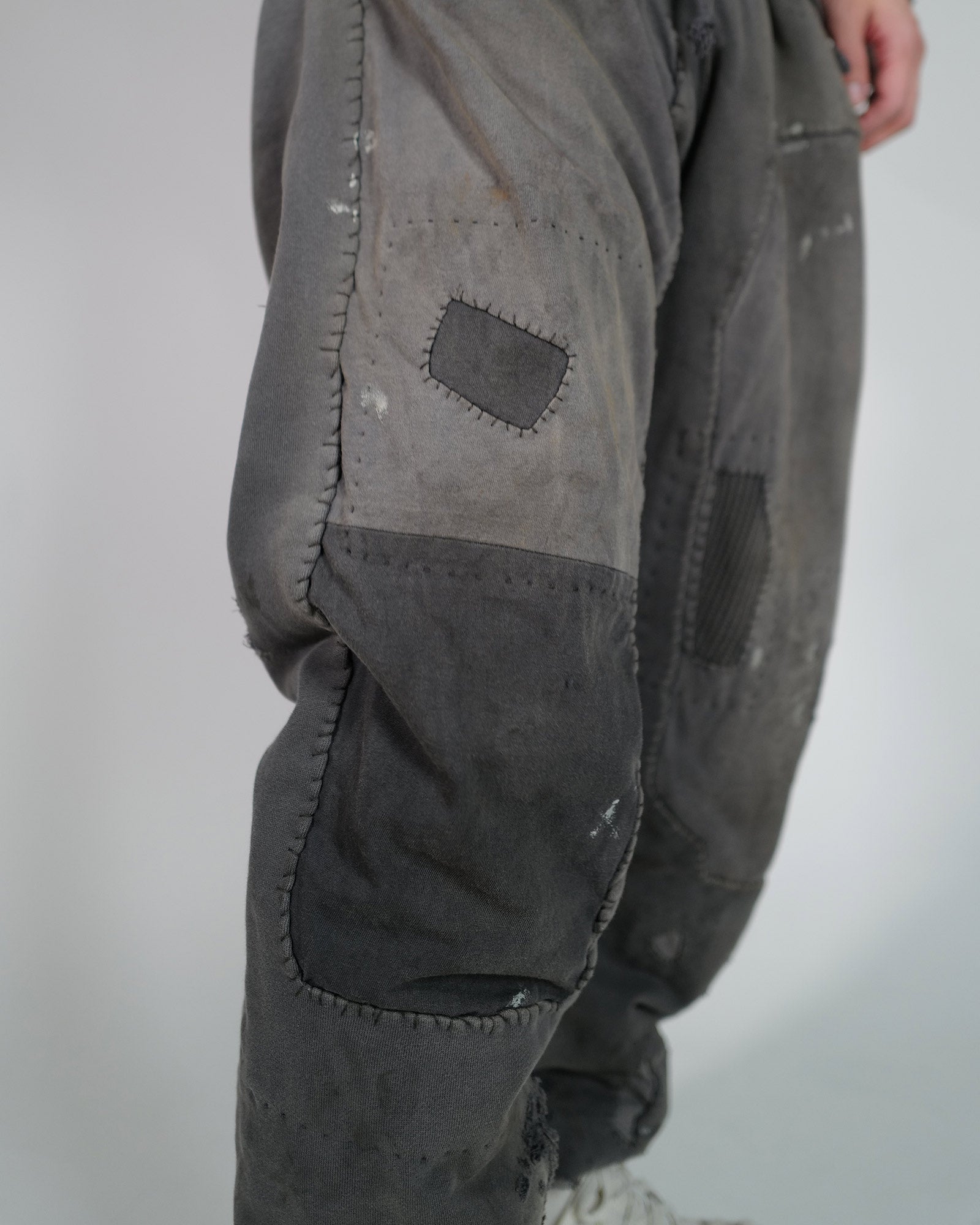 ©SAINT M××××××・セントマイケル - スウェットパンツ SWEAT PANTS/DOUBLE FACE / BLACK