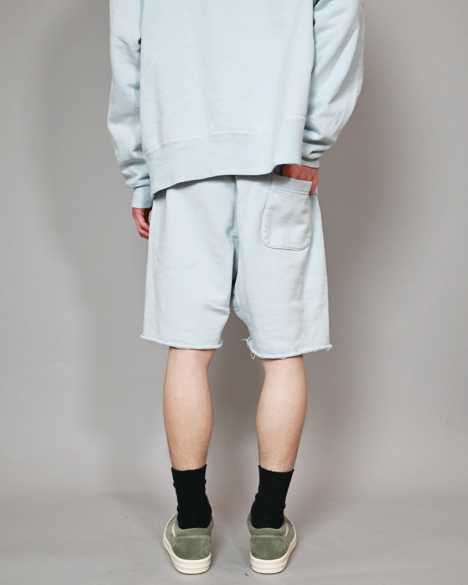 SAINT M×××××× (セントマイケル) SS25 SWEAT SHORTS/RIBON SAINT SAINT M×××××× (セントマイケル) SS25 SWEAT SHORTS/RIBON SAINT