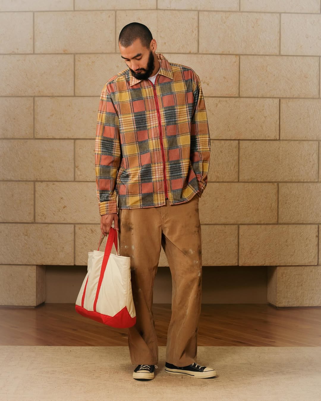 SWJP・エスダブリュージェーピー - その他パンツ CORDUROY CARPENTER PANTS / BEIGE