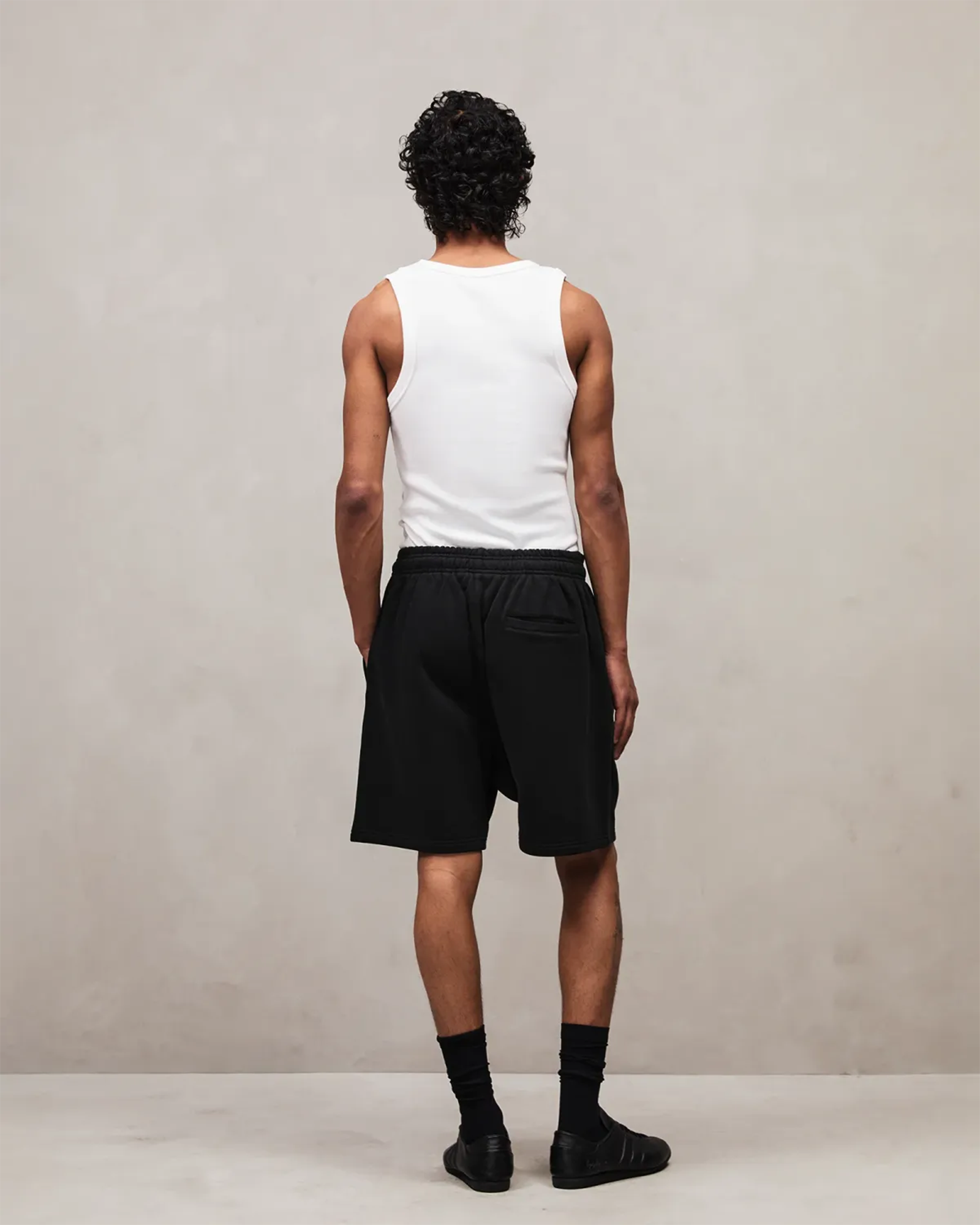 Entire studios・エンタイアスタジオ - スウェットパンツ STANDARD SWEATSHORT / BLACK