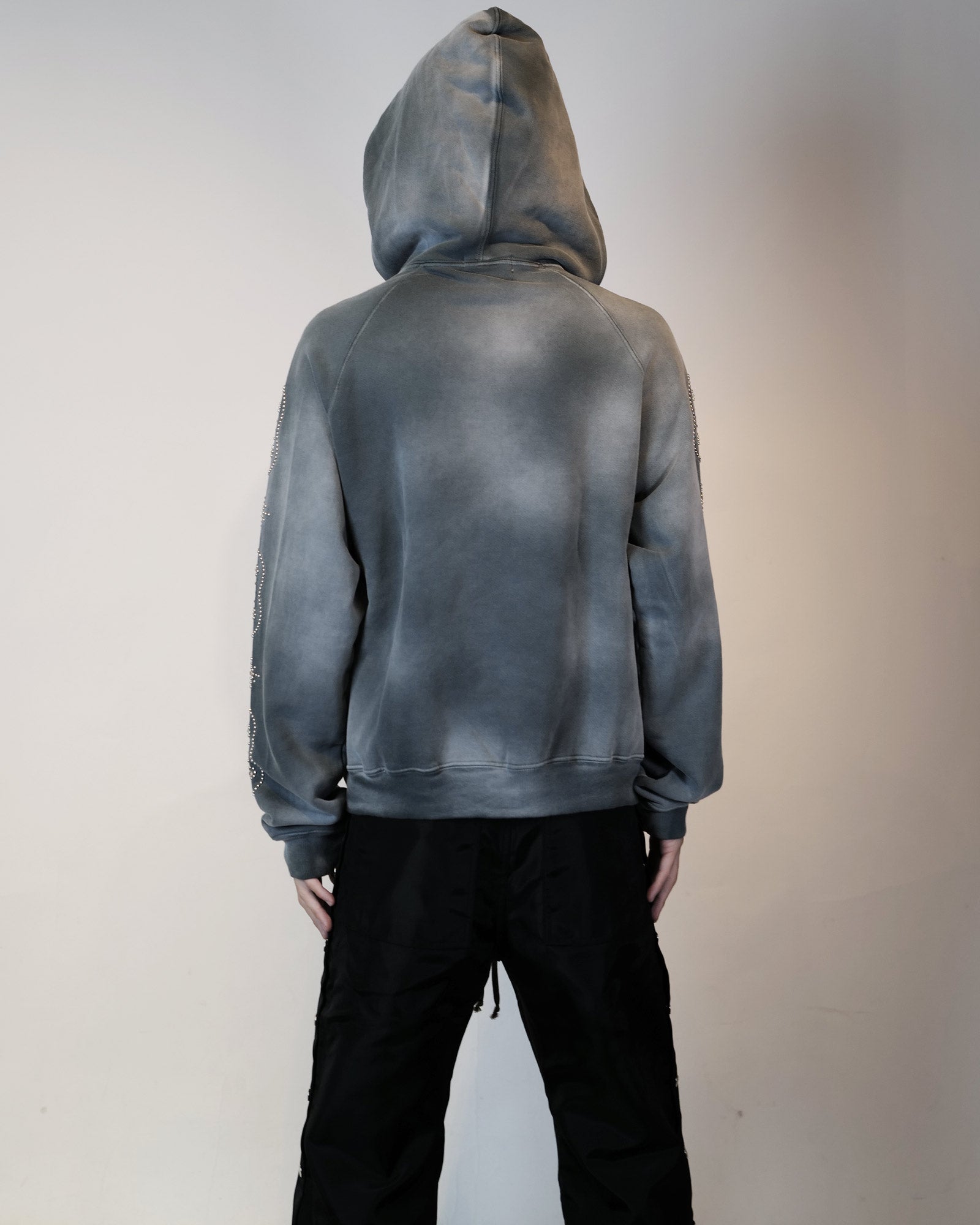 ALCHEMIST・アルケミスト - パーカー・フーディ STUD THROWBACK HOODIE / BLUE