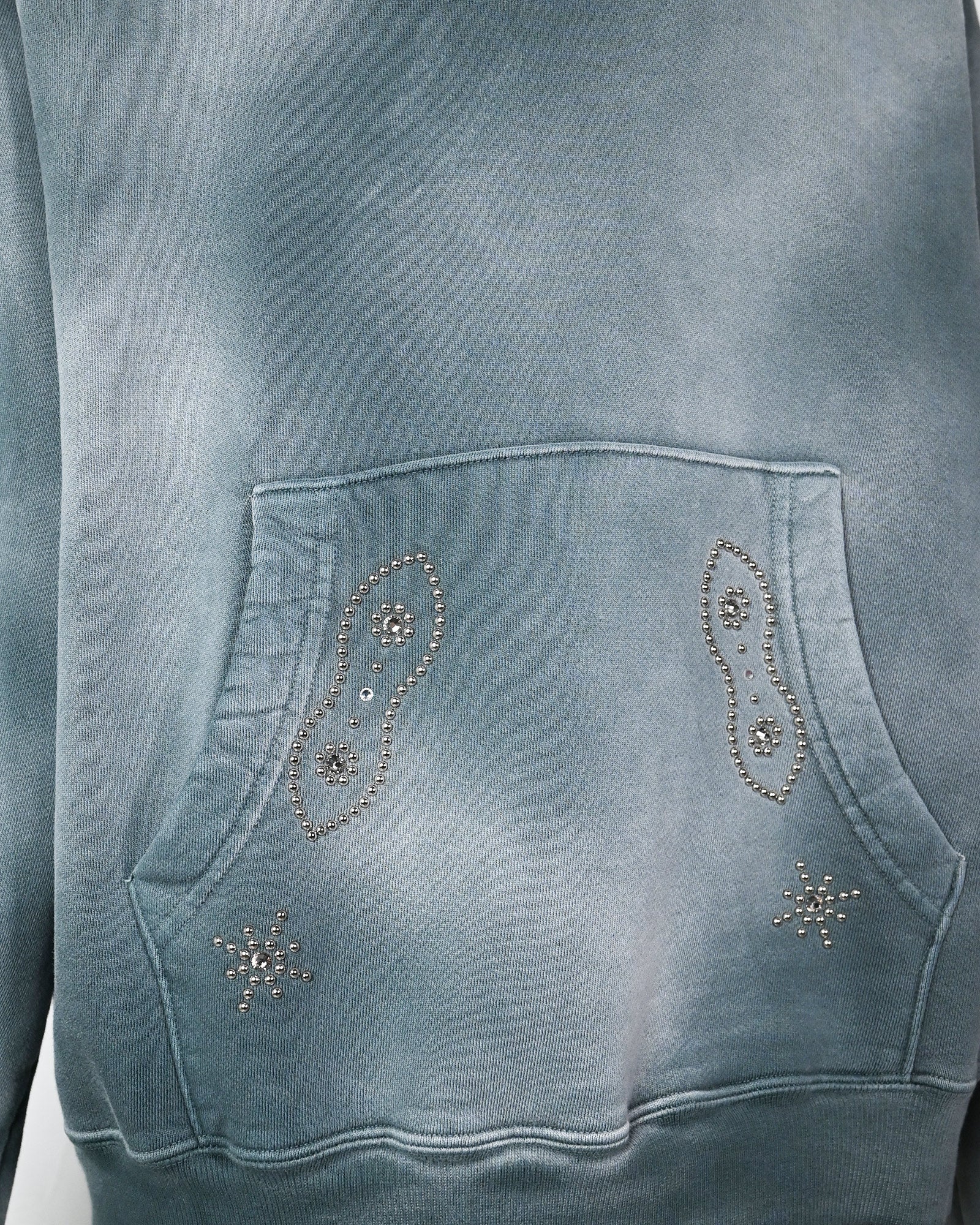ALCHEMIST・アルケミスト - パーカー・フーディ STUD THROWBACK HOODIE / BLUE