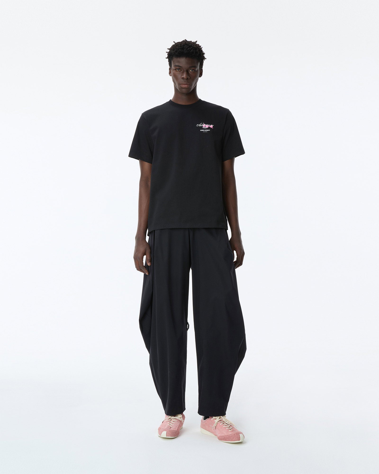 Ader Error・アーダーエラー - Tシャツ・カットソー T-SHIRT ITEM 48 / NOIR