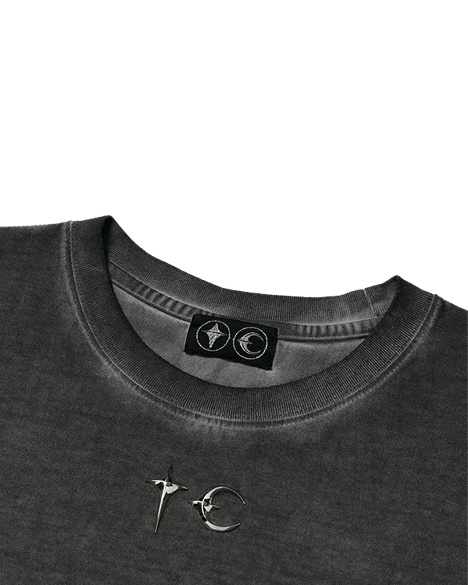 THUG CLUB・サグクラブ - L/S Tシャツ TC BASIC LONG-SLEEVE / CHARCOAL