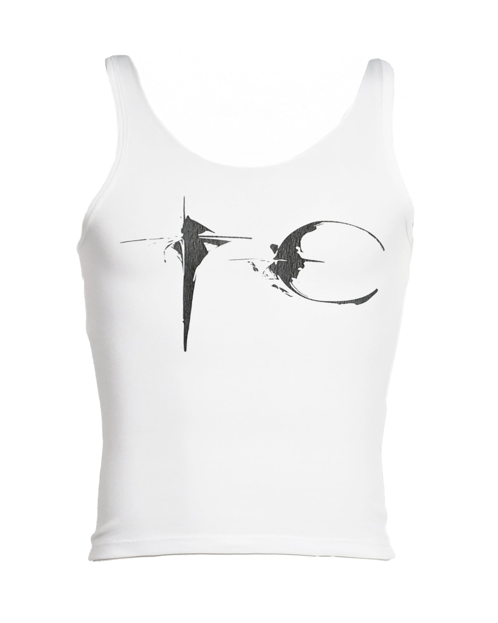 TC NOT EASY TANK TOP (W) / WHITE