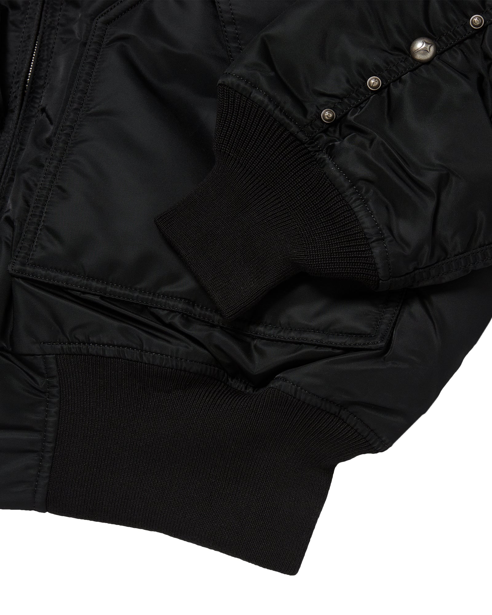 THUG CLUB・sag club -  TC x AI CWU 45/P FLIGHT JACKET SPIKE VERSION / BLACK