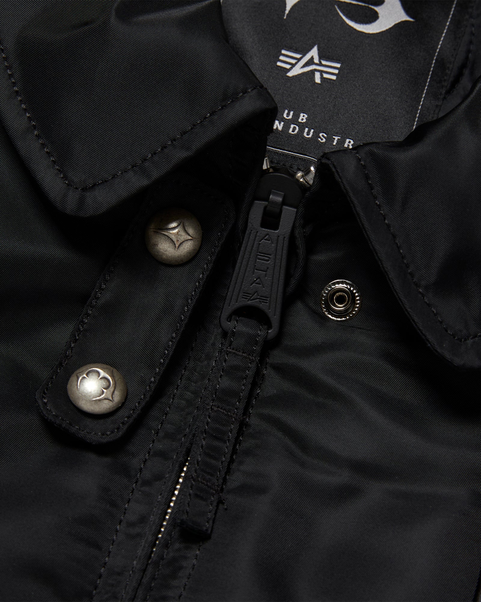 THUG CLUB・sag club -  TC x AI CWU 45/P FLIGHT JACKET SPIKE VERSION / BLACK