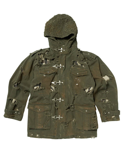 THUG CLUB(サグクラブ)「 TC SHADOW TRIBAL M-65 JACKET / KHAKI