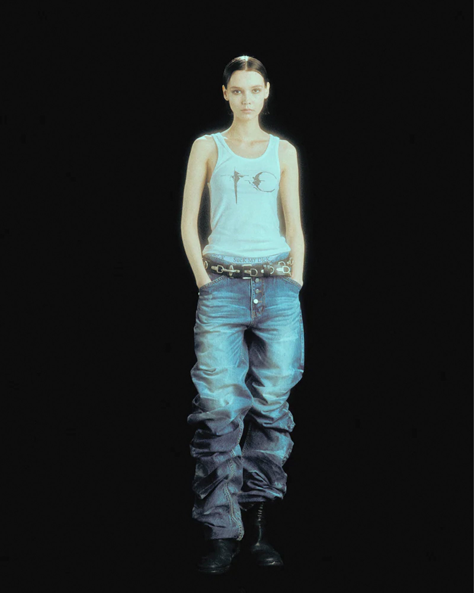 THUG CLUB(サグクラブ) 26SS デニムジャケット「 TC NOT EASY TANK TOP