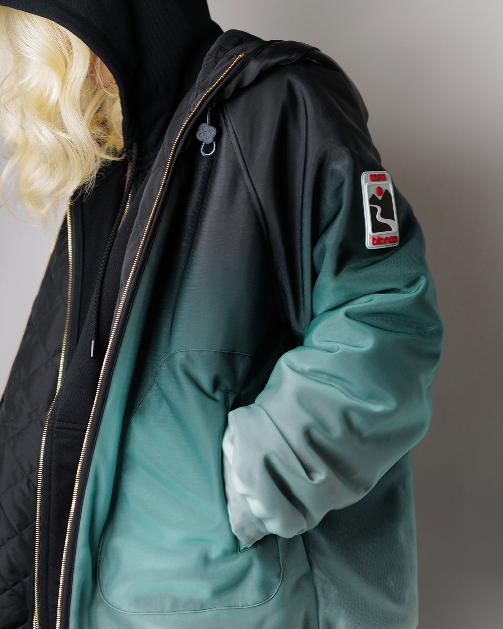 CASABLANCA・casablanca -  TECHNICAL JACKET / GRADIENT