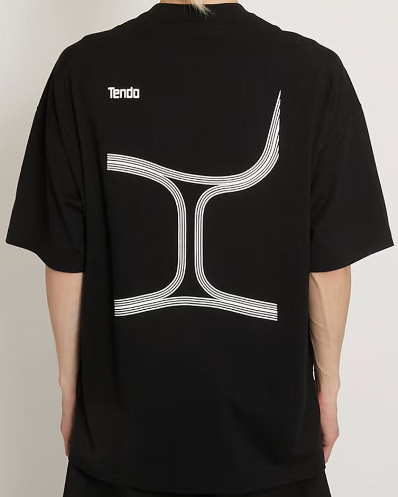 ALMOST BLACK・オールモスト ブラック - トップス TENDO PRINT T-SHIRTS / BLACK