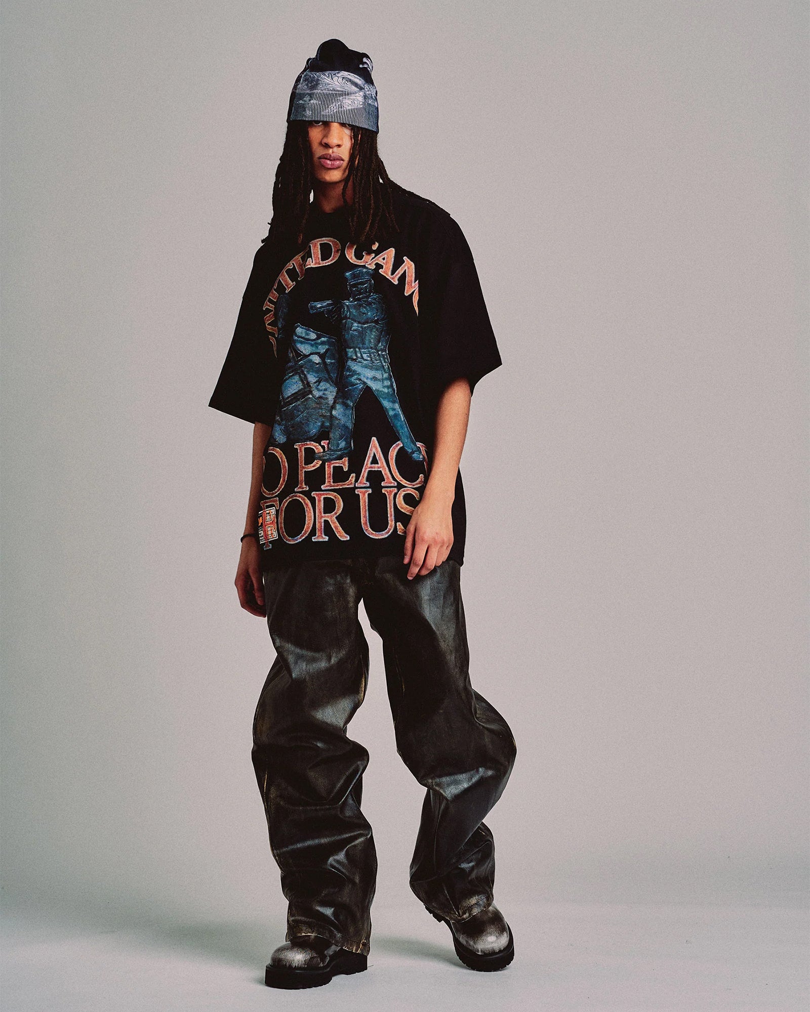 PDF・プロジェクト・ドメニコ・フォルミケッティ - Tシャツ・カットソー THE BOY BLACK GANGS / BLACK