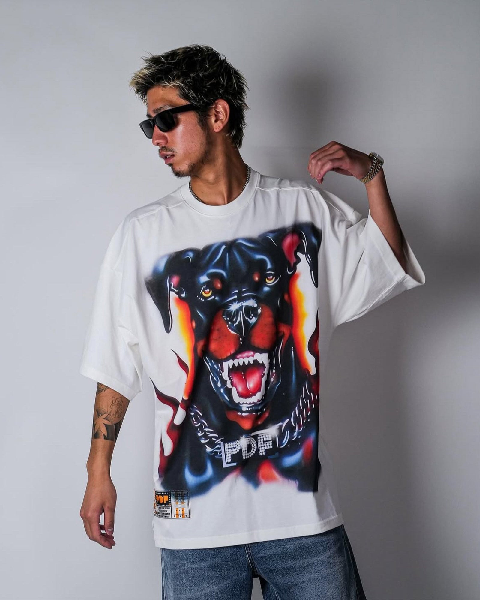 PDF・プロジェクト・ドメニコ・フォルミケッティ - Tシャツ・カットソー THE BOY WHITE DOG / WHITE