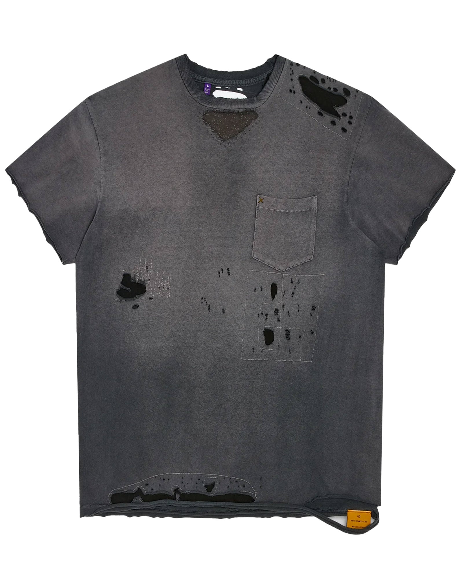 GALLERY DEPT.・ギャラリー デプト - Tシャツ・カットソー SALVAGE TEE / BLACK