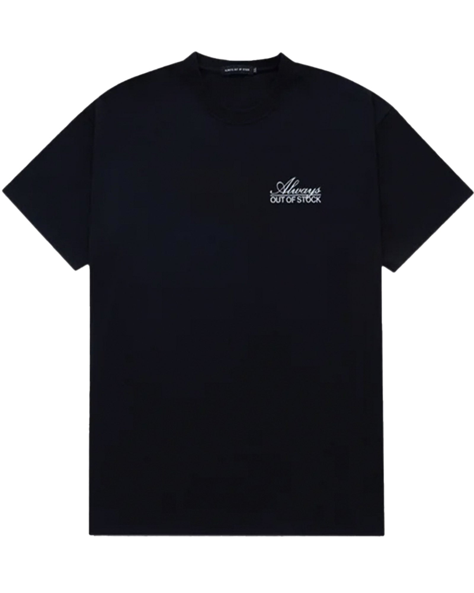 ALWAYS OUT OF STOCK・オールウェイズ アウト オブ ストック - トップス TRADITIONAL LOGO S/S TEE / BLACK