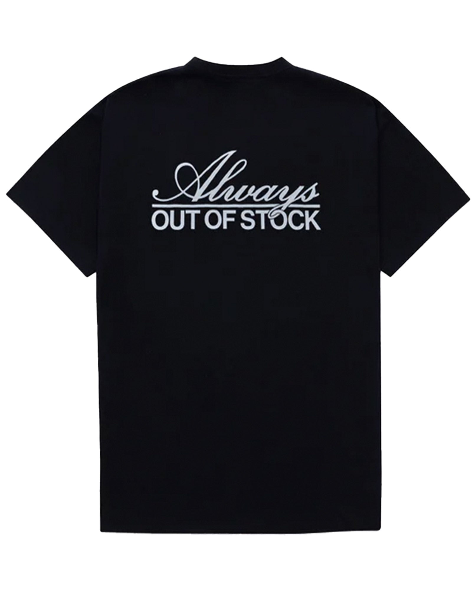ALWAYS OUT OF STOCK・オールウェイズ アウト オブ ストック - トップス TRADITIONAL LOGO S/S TEE / BLACK