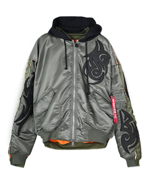 ジャケット・アウター 2022aw vetements molton coat Oversized Moto Jacket by T By Alexander Wang - La Garçonne