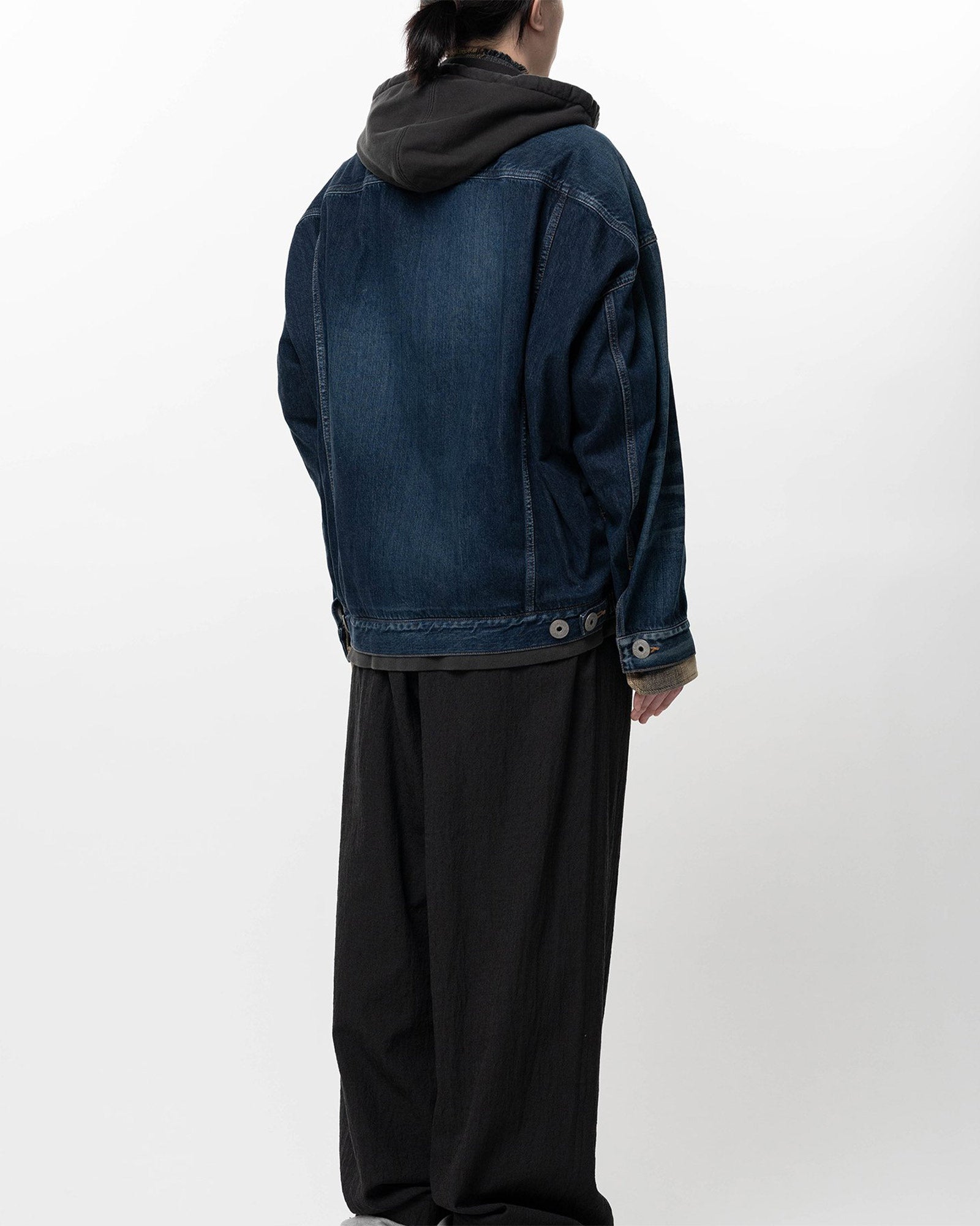 MIHARA YASUHIRO・ミハラヤスヒロ - ジャケット TRIPLE LAYERED DENIM JACKET / INDIGO