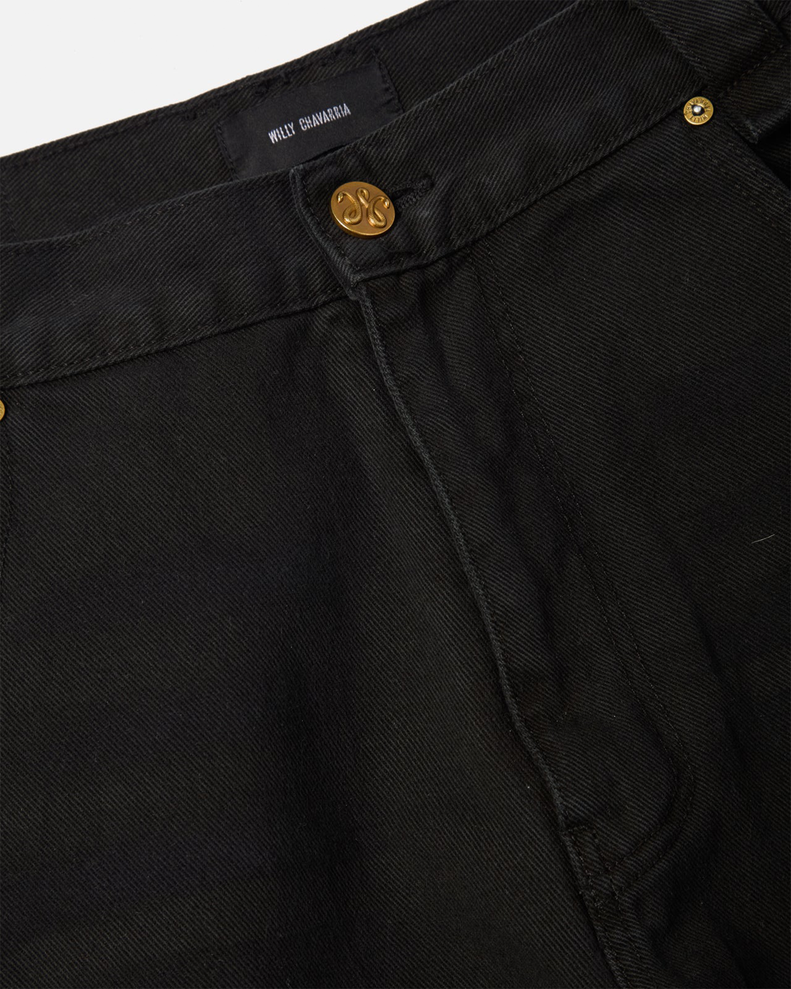 WILLY CHAVARRIA・ウィリー・チャバリア - デニムパンツ TRUE BAD BOY DENIM JEAN / WASHED BLACK