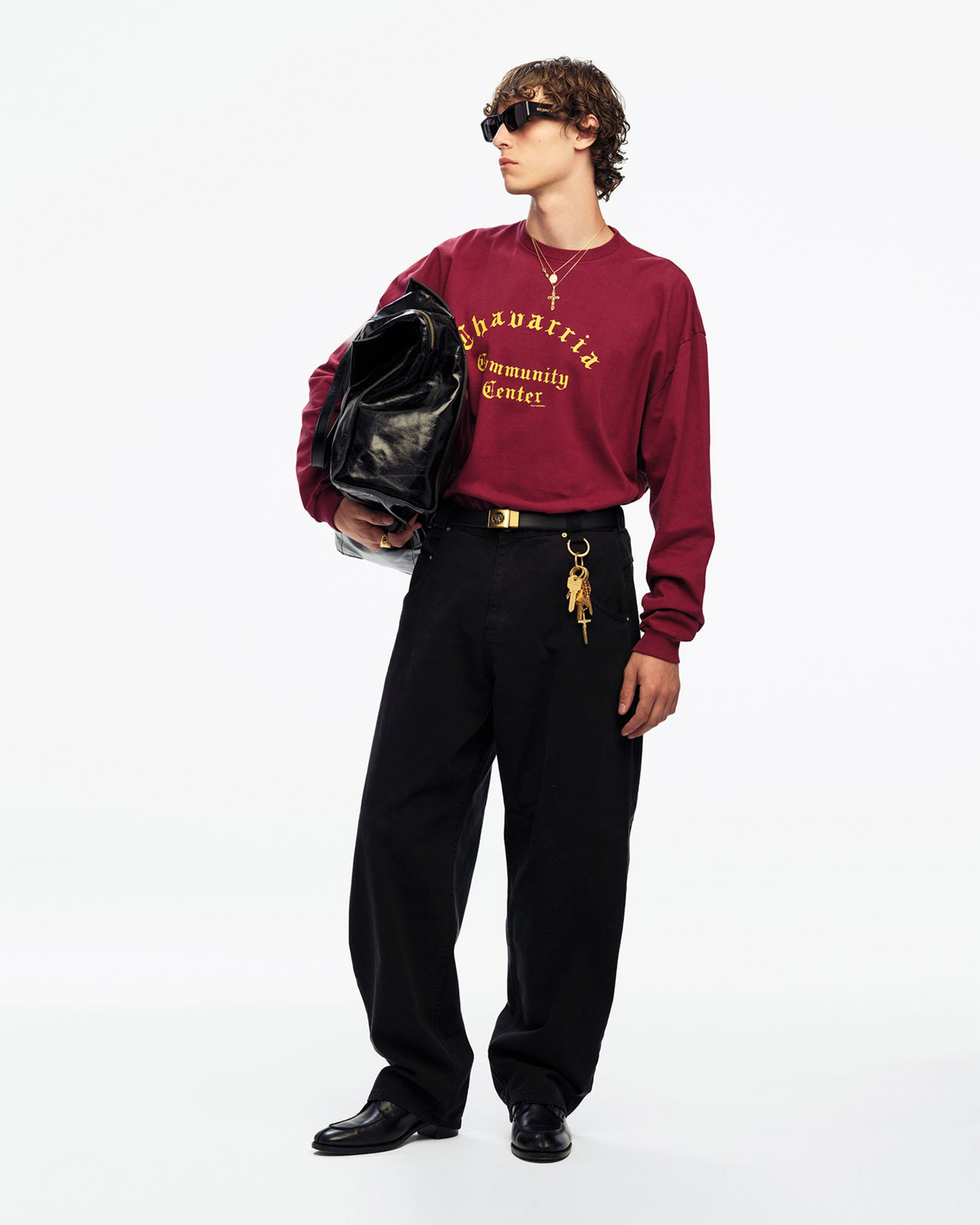 WILLY CHAVARRIA・ウィリー・チャバリア - デニムパンツ TRUE BAD BOY DENIM JEAN / WASHED BLACK