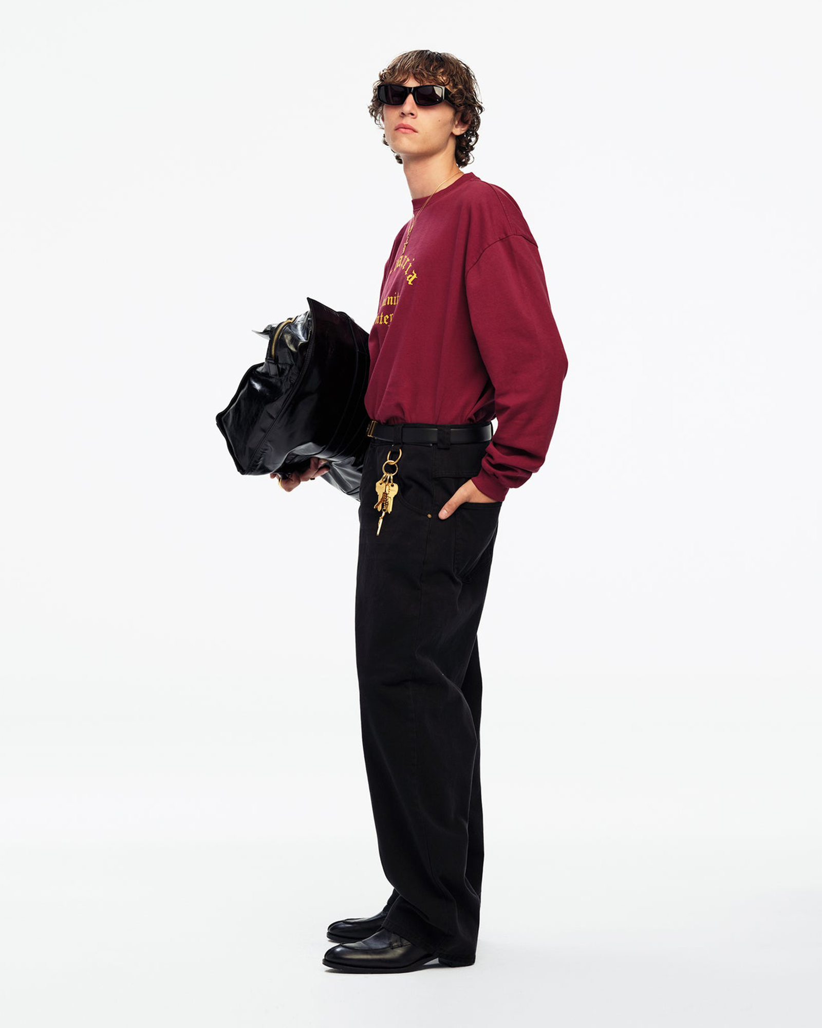 WILLY CHAVARRIA・ウィリー・チャバリア - デニムパンツ TRUE BAD BOY DENIM JEAN / WASHED BLACK