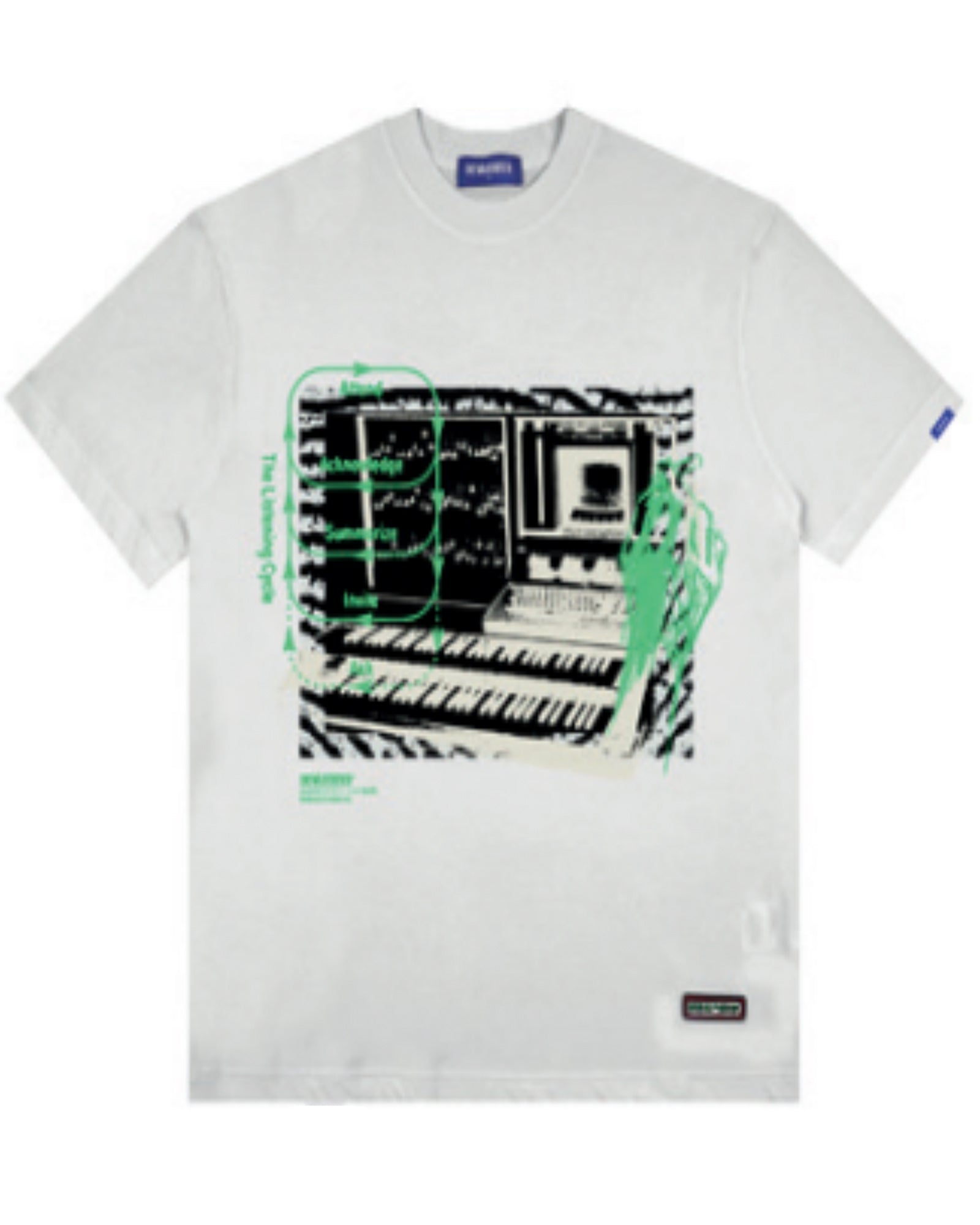 TSHIRT - ALGORHYTHM / WHITE