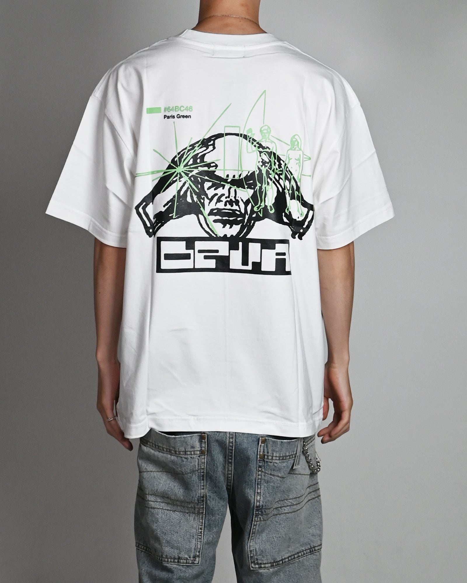 DEVA STATES・ディーヴァ ステイツ - Tシャツ・カットソー TSHIRT - ALGORHYTHM / WHITE