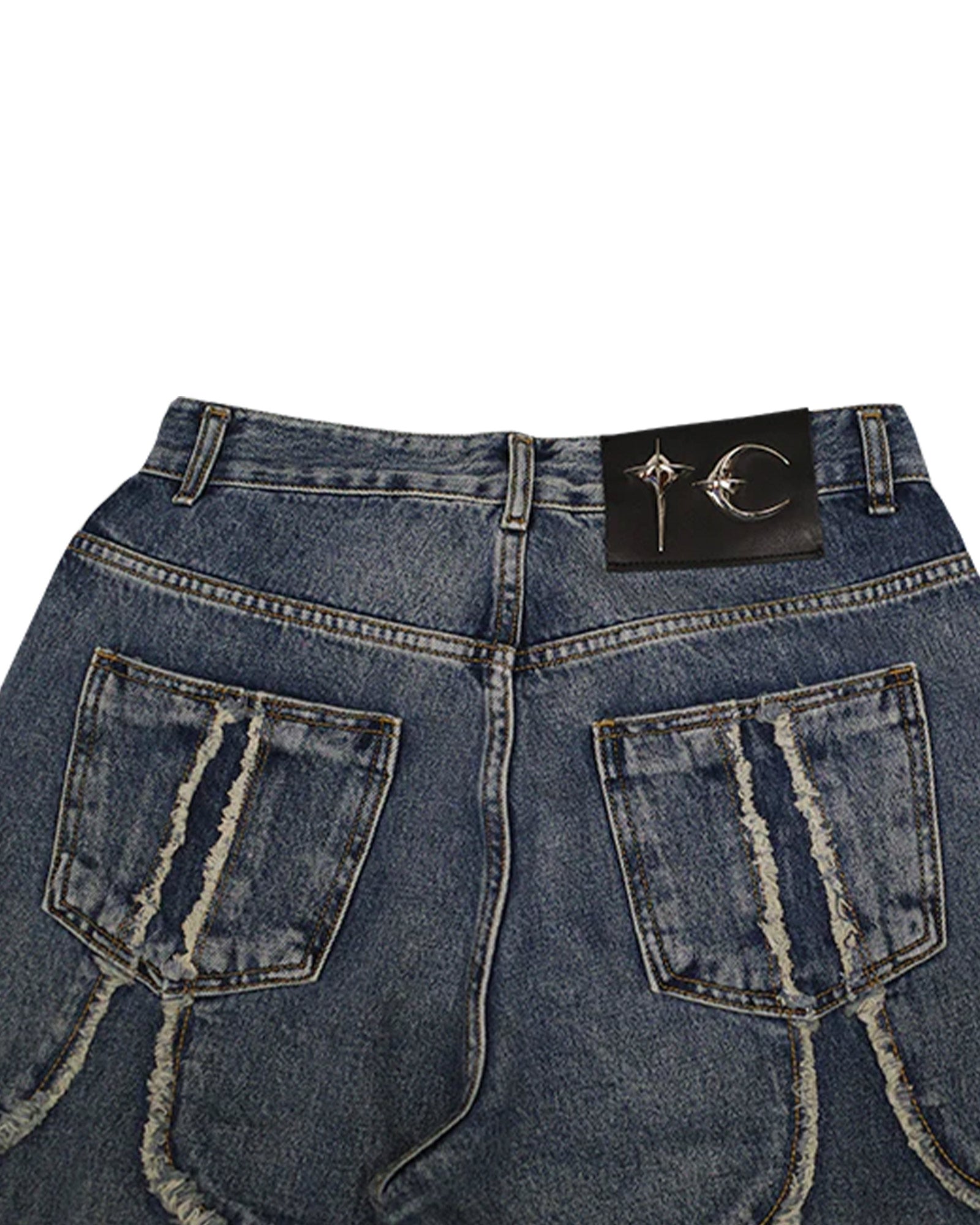 THUG CLUB・サグクラブ - デニムパンツ TRIBAL DENIM PANTS / BLUE