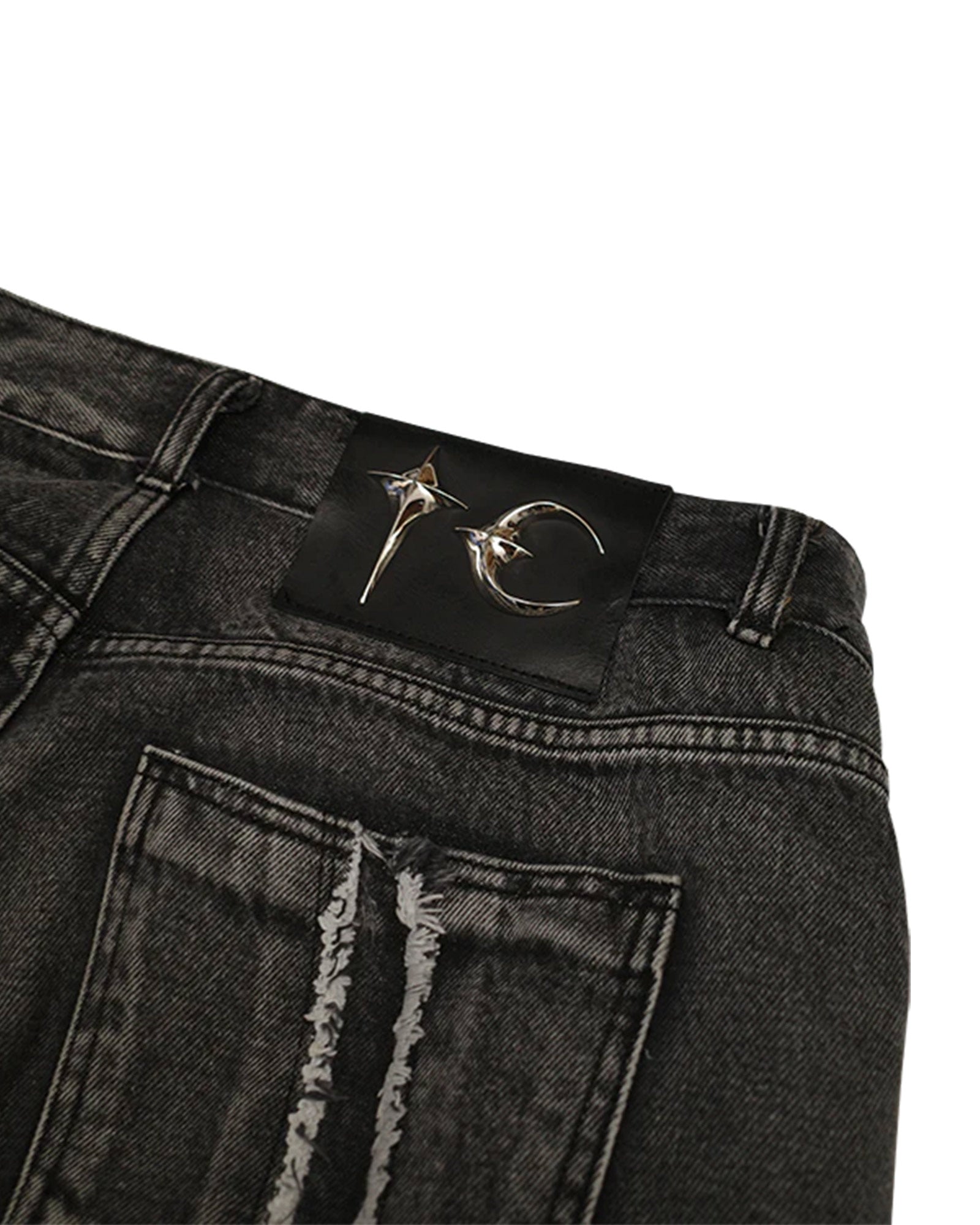 THUG CLUB・サグクラブ - デニムパンツ TRIBAL DENIM PANTS / BLACK