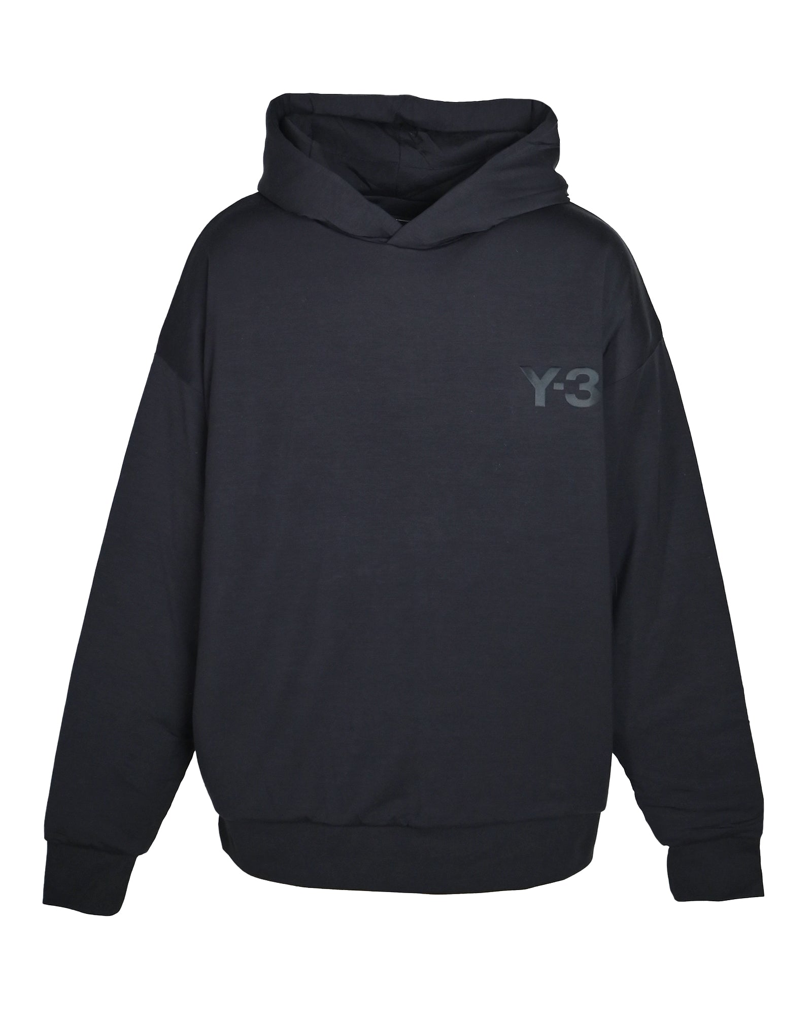 U Y-3 PADDED HOODIE / BLACK