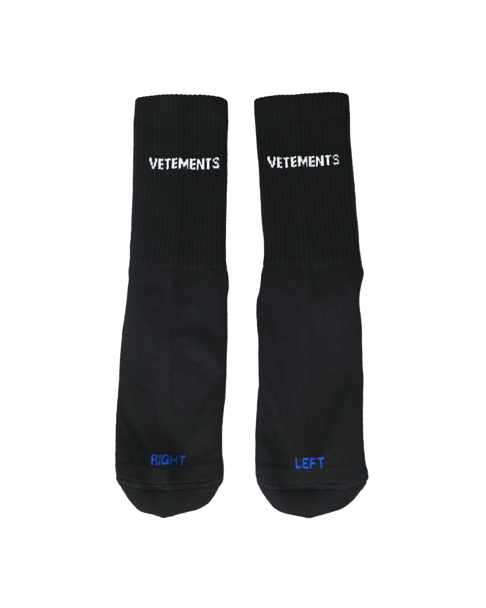 VETEMENTS・Vetements -  LOGO SOCKS / BLACK