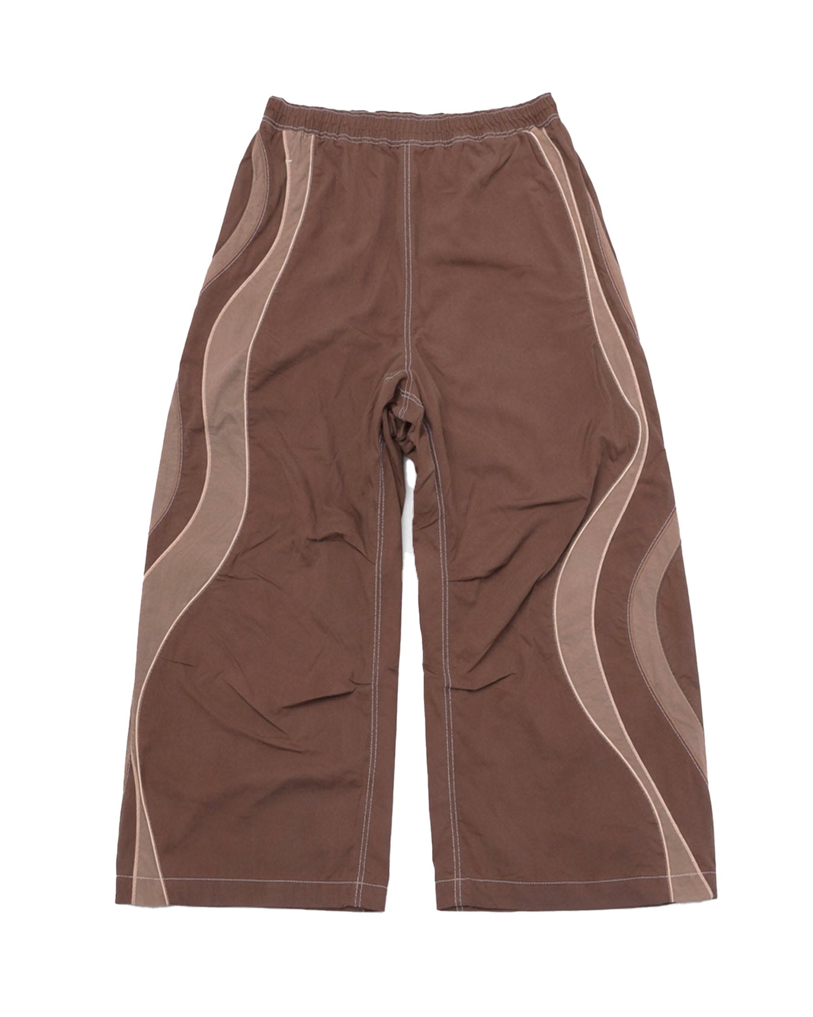 UNISEX UFO TRACK PANTS WOVEN / BROWN