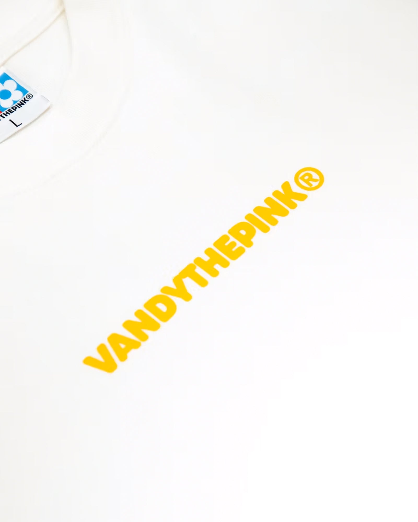 VANDY THE PINK・ヴァンディー・ザ・ピンク - Tシャツ・カットソー BIKE GIRL T-SHIRT / WHITE