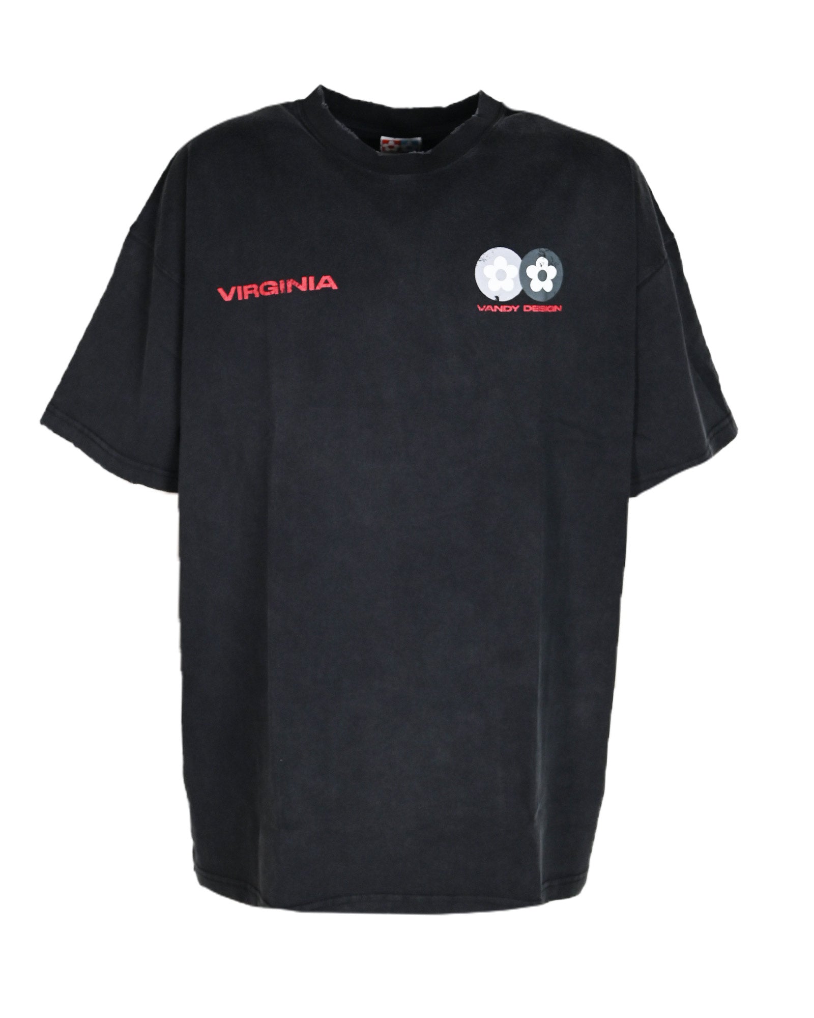 VA CLASSIC FLOWER BOUQUET TEE / BLACK