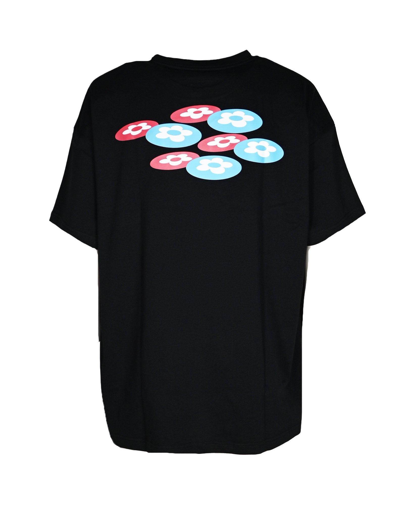 シャツ Vandythepink VANDY THE PINK(ヴァンディー・ザ・ピンク) TWO FLOWER TEE / BLACK