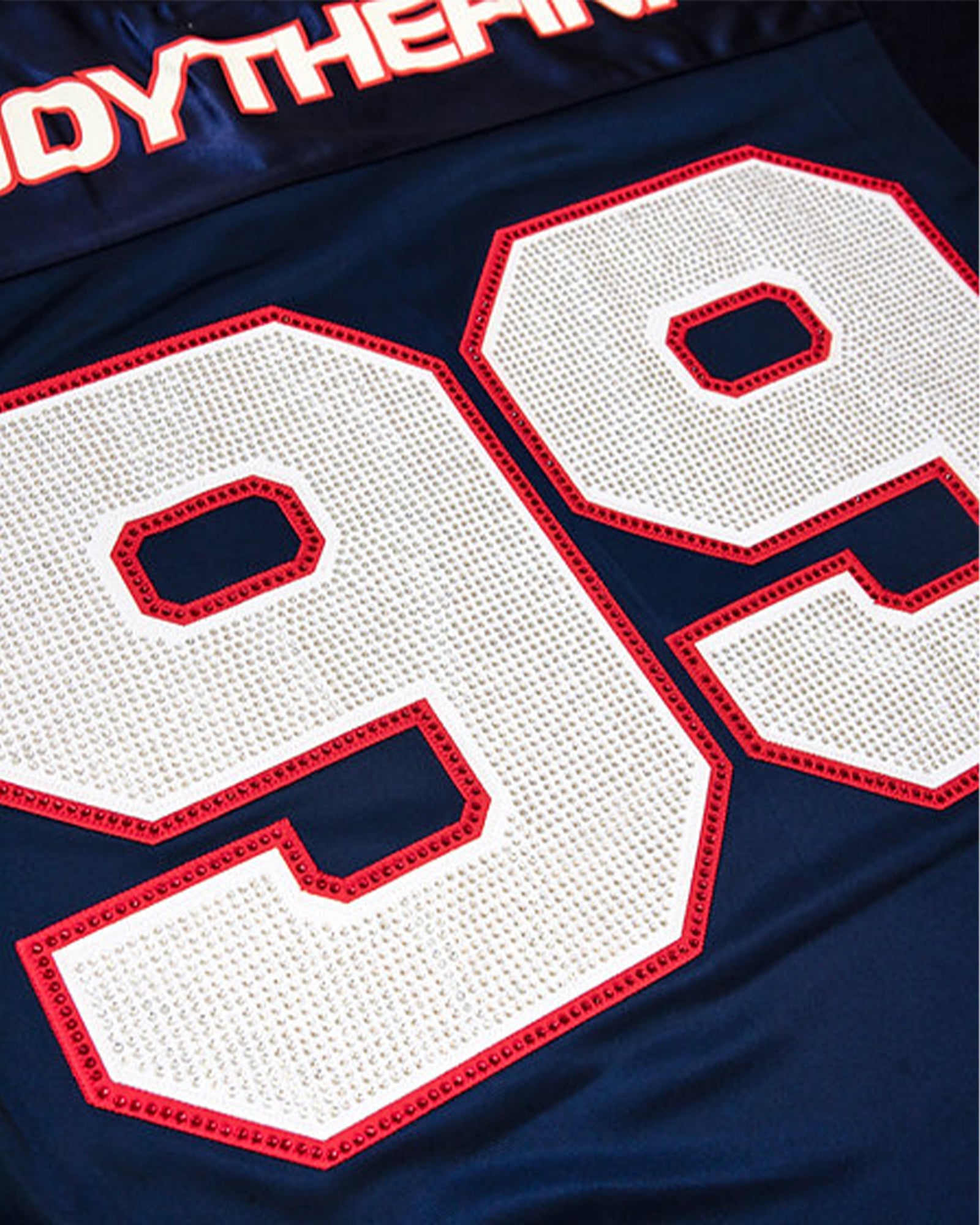 VANDY THE PINK・ヴァンディー・ザ・ピンク - Tシャツ・カットソー FOOTBALL JERSEY / NAVY