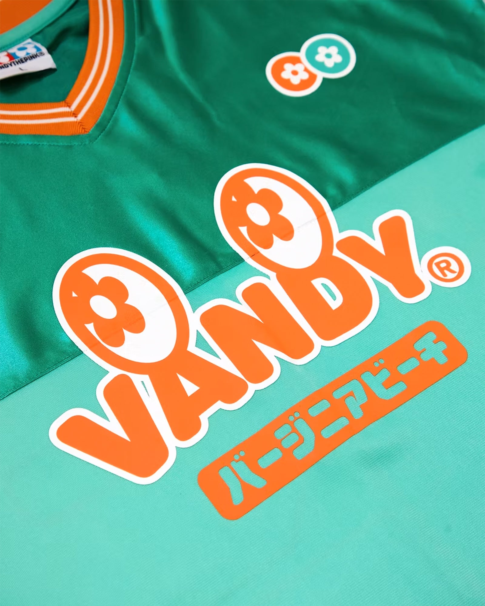 VANDY THE PINK・ヴァンディー・ザ・ピンク - Tシャツ・カットソー FOOTBALL JERSEY / TEAL