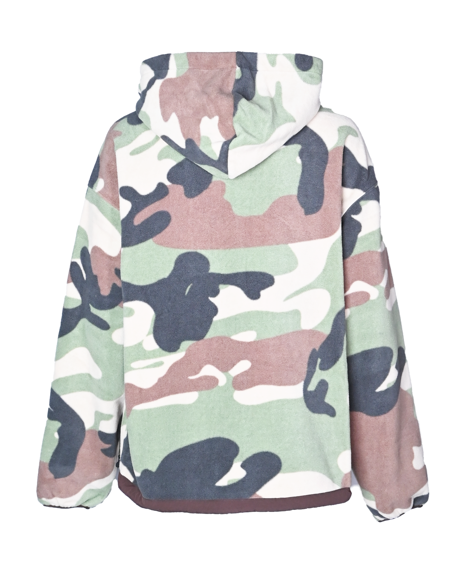 VANDY THE PINK・ヴァンディー・ザ・ピンク - パーカー・フーディ HALF ZIP HOODIE FLEECE  / CAMO