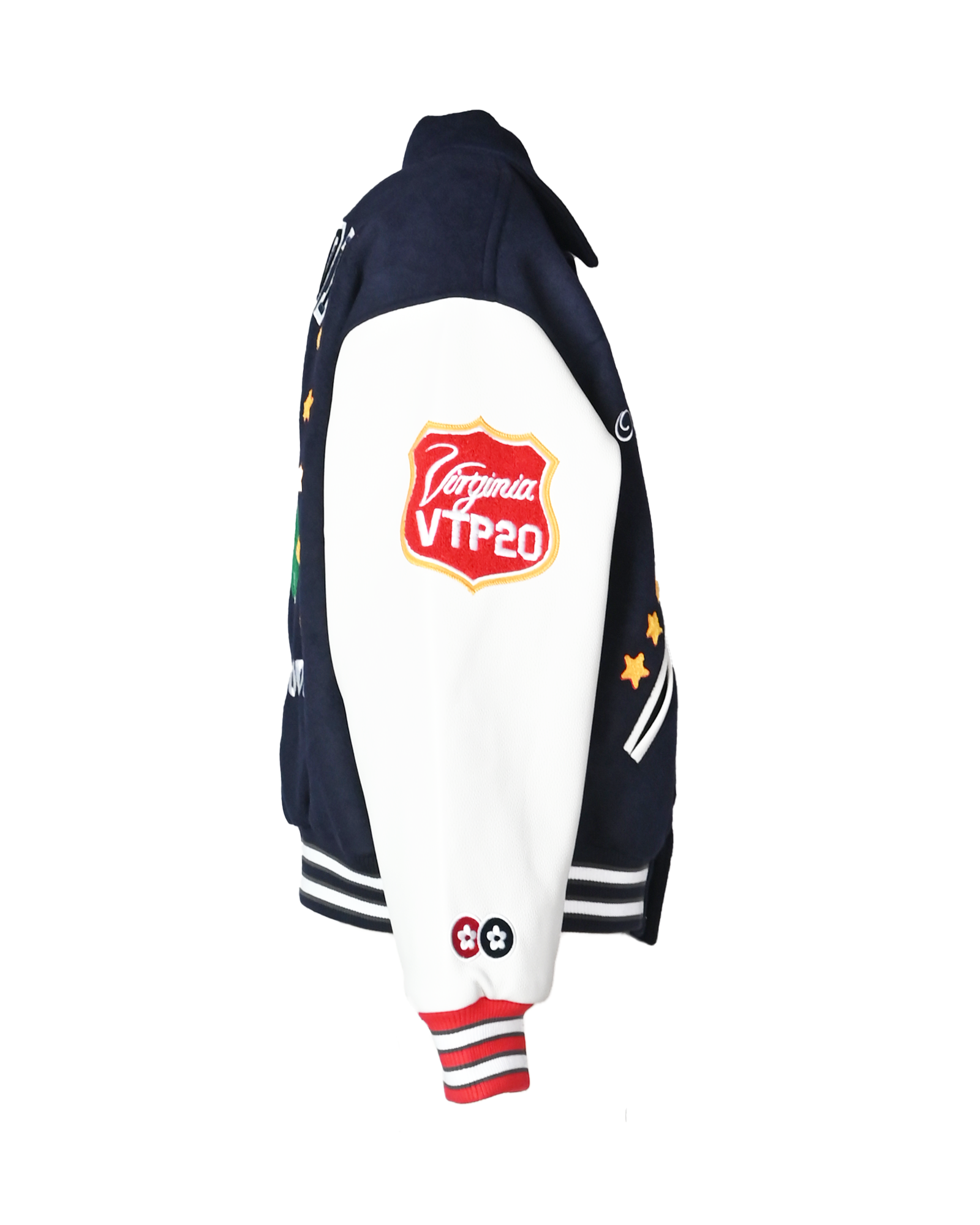 VANDY THE PINK・ヴァンディー・ザ・ピンク - ジャケット VARSITY JACKET 10 YEAR ANNIVERSARY / NAVY
