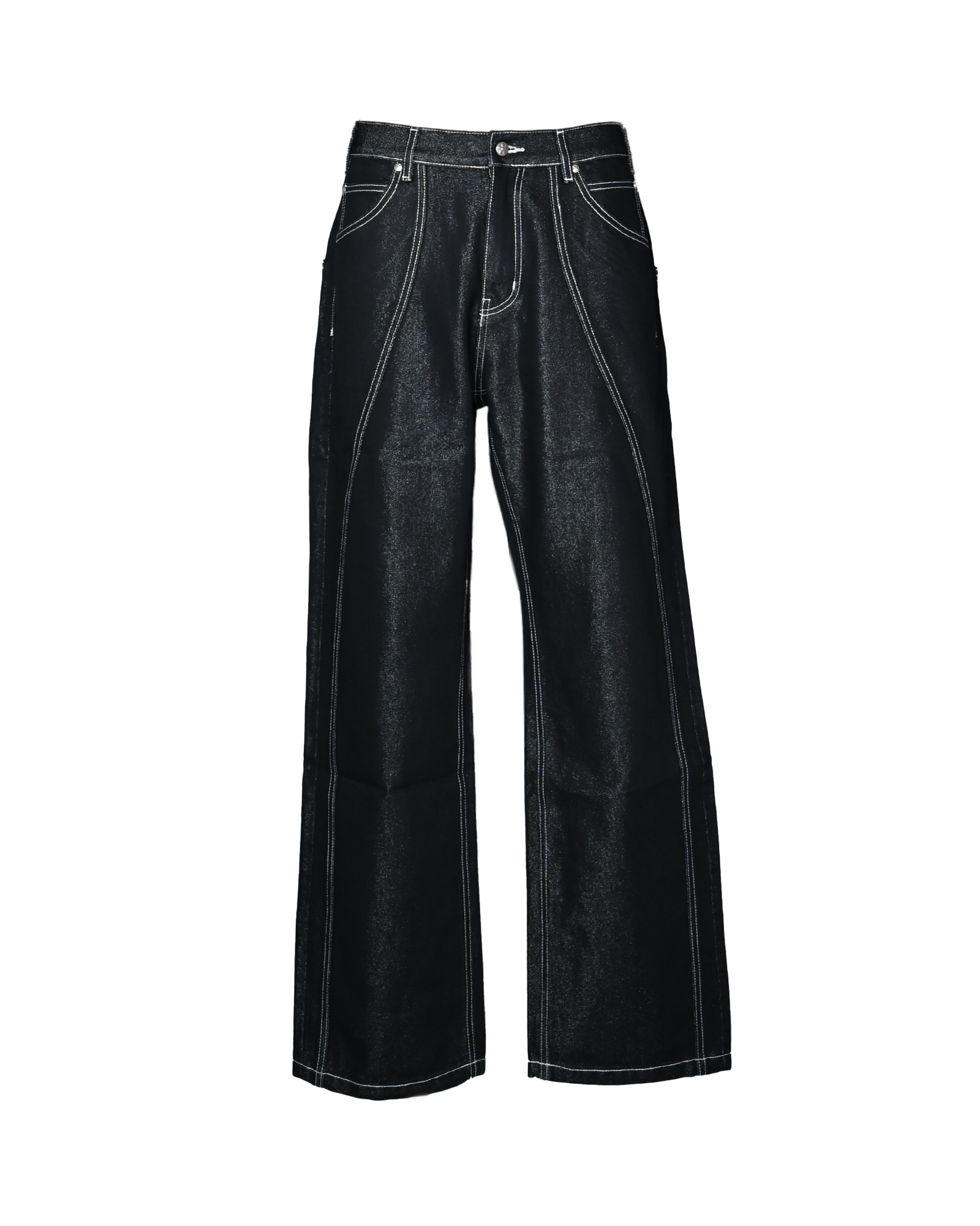 VANDY THE PINK・ヴァンディー・ザ・ピンク - デニムパンツ 90s SHINY DENIM / BLACK