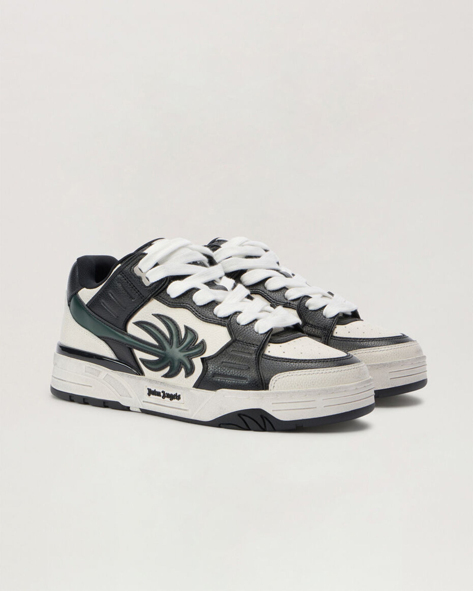 PALM ANGELS・パーム エンジェルス - ローカットスニーカー VENICE WORN OUT SNEAKERS /  WHITE SAGE